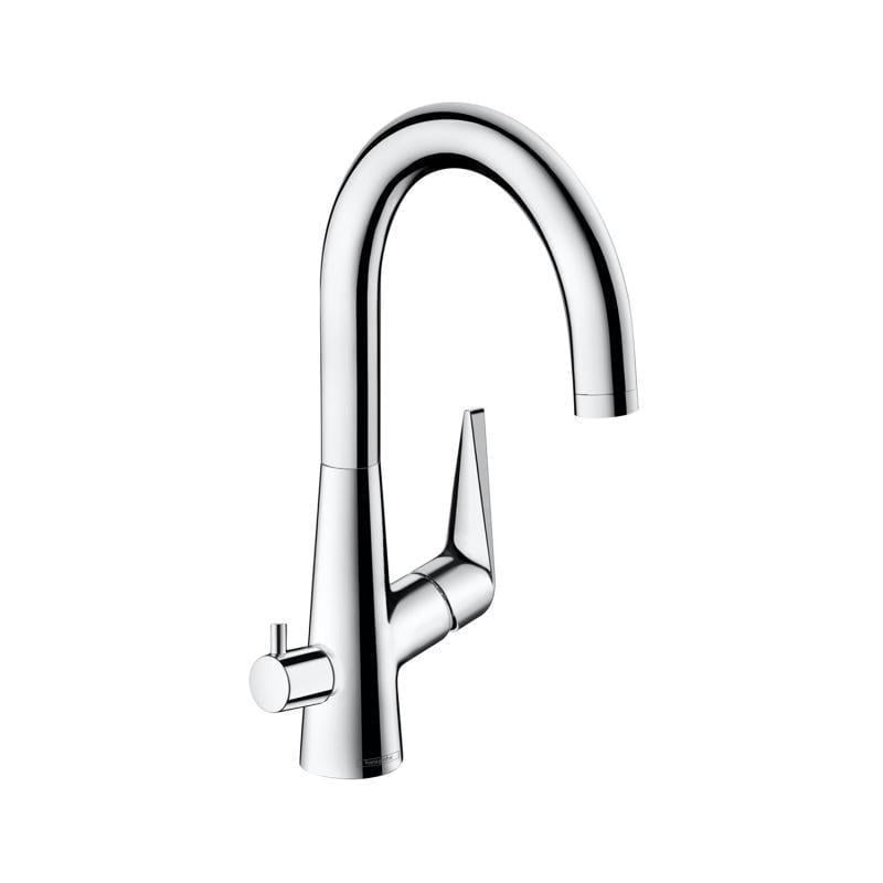 Смеситель кухонный для мойки Hansgrohe Talis S 220 с запорным вентилем латунь Хром (72811000)