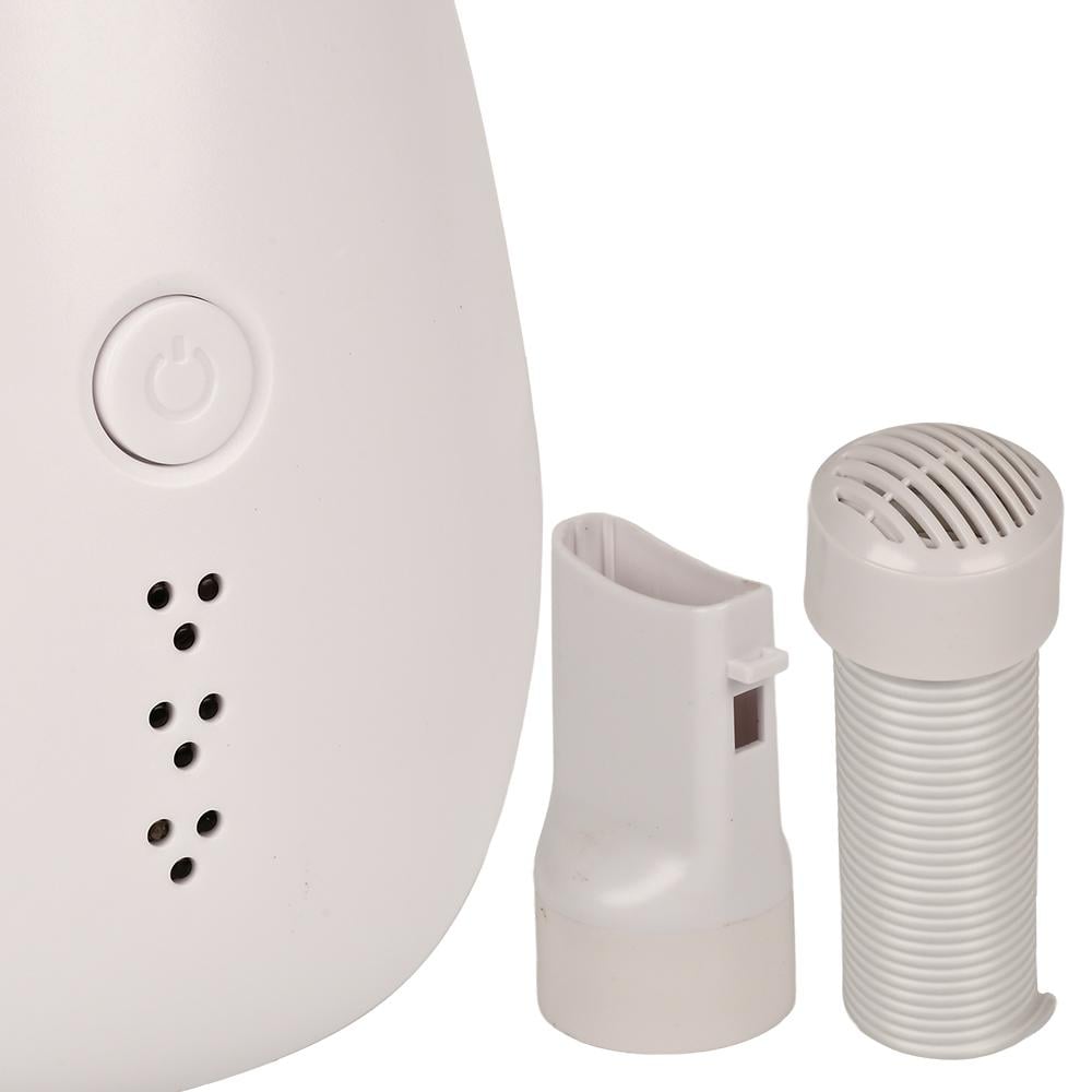 Вішалка-сушарка електрична дорожня Stenson YGH-008 150W з насадками для одягу та взуття 32х11х25 см Білий (R97694) - фото 3