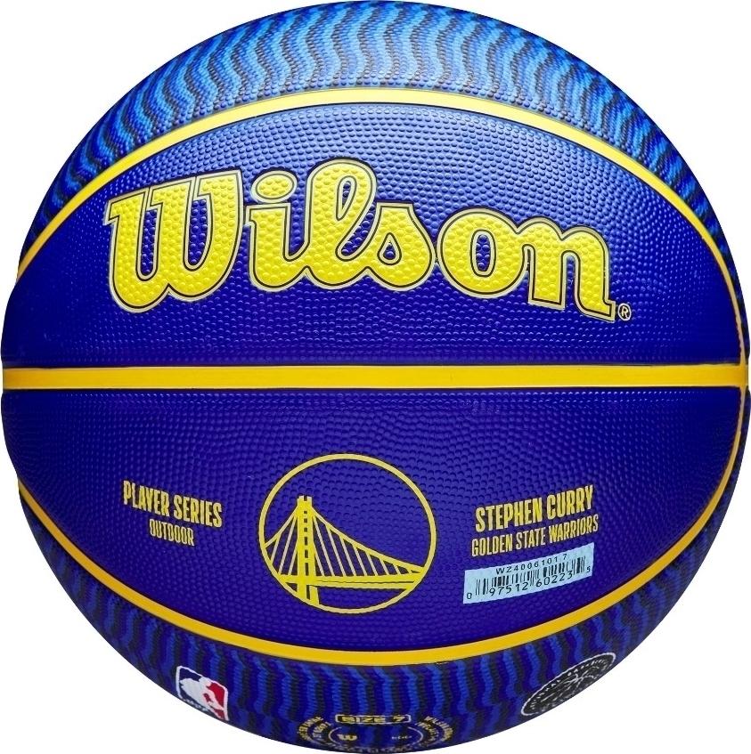 Баскетбольний м'яч Wilson NBA PLAYER ICON OUTDOOR STEPHEN CURRY р. 7 Синьо-жовтий (WZ4006101XB7) - фото 4 Баскетбольний м'яч Wilson NBA PLAYER ICON OUTDOOR STEPHEN CURRY р. 7 Синьо-жовтий (WZ4006101XB7) - фото 4