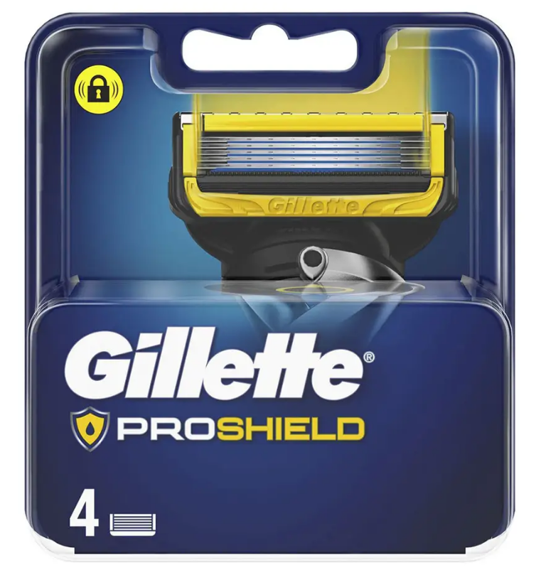 Касети для гоління GILLETTE Fusion Proshield змінні 4 шт. (7702018560677)