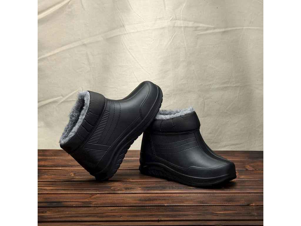 Галоши GIPANIS D-39 А женские на меху пенка 6 пар р. 37-41 Черный (856956)