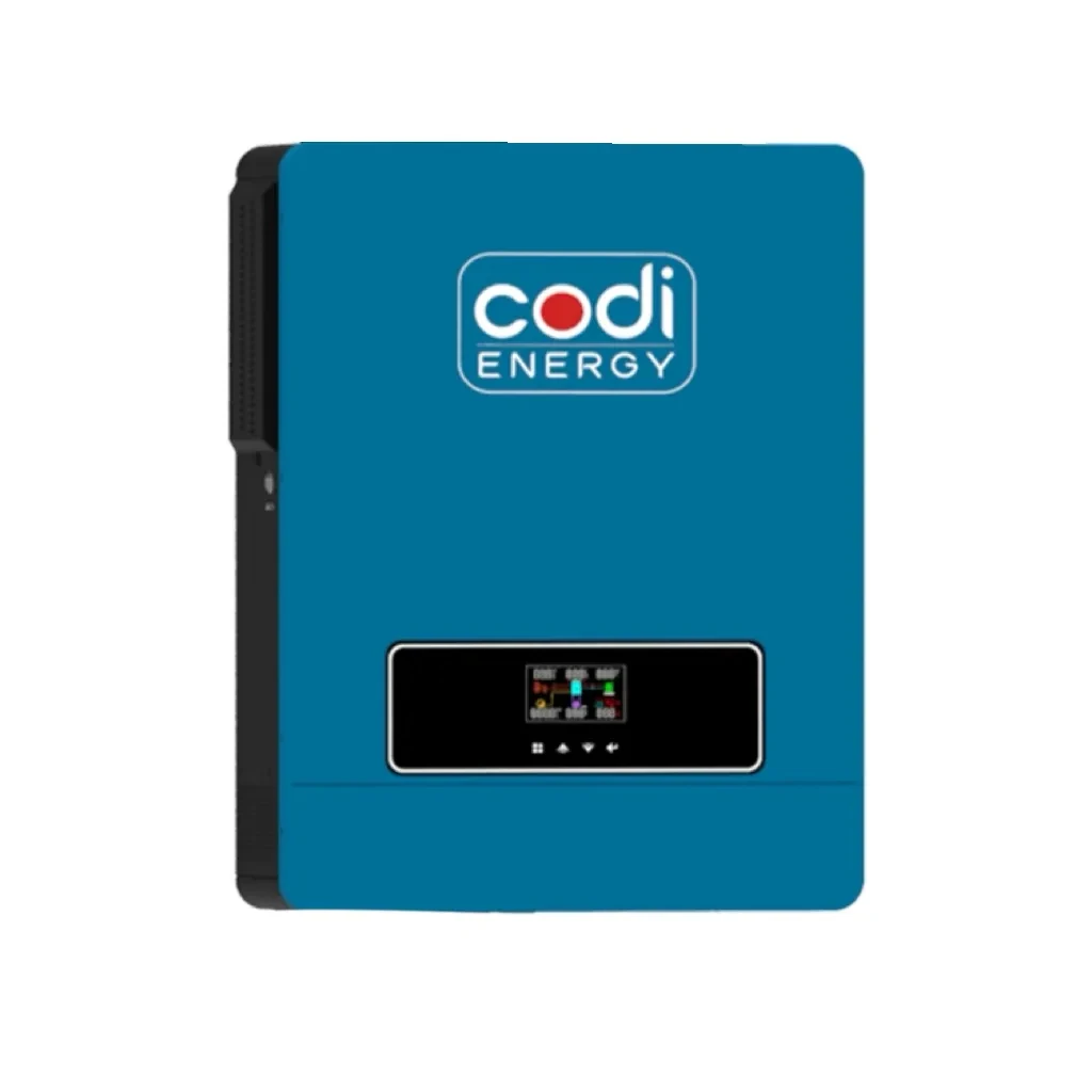 Инвертор гибридный автономный Codi Energy 6,2 кВт 48V (MPPT 6500w 120a)