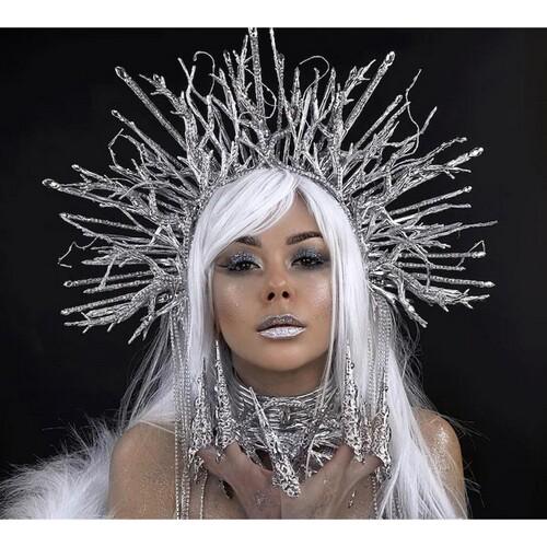 Обруч Silver Wood Lux Seta Decor 23-632SL-CH