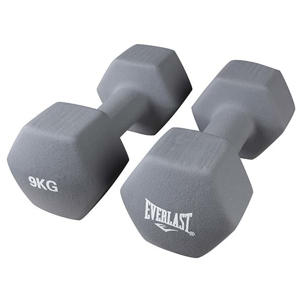Гантели Everlast 9 кг 2 шт Серый Гантели Everlast 9 кг 2 шт Серый
