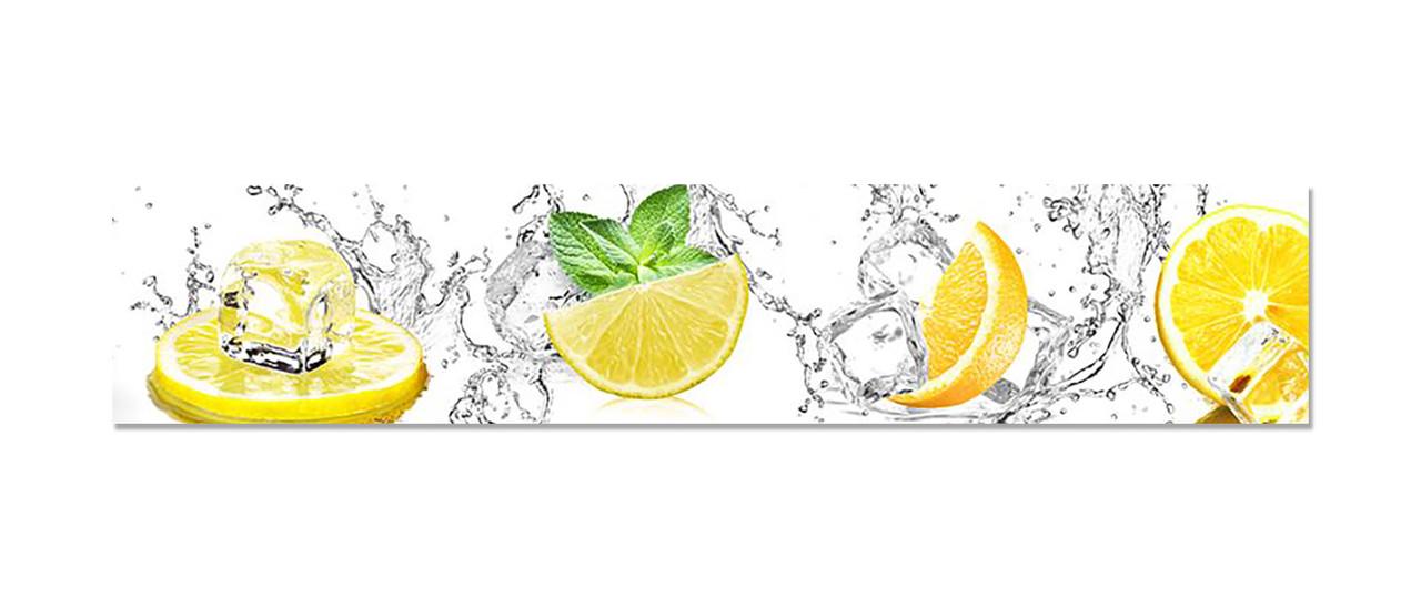 Наклейка виниловая на кухню Zatarga Долька Лимона 600х3000 мм (1289776849)
