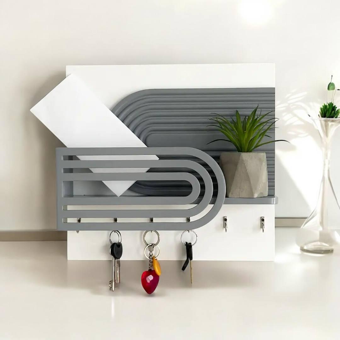 Ключниця настінна з поличкою (444008)