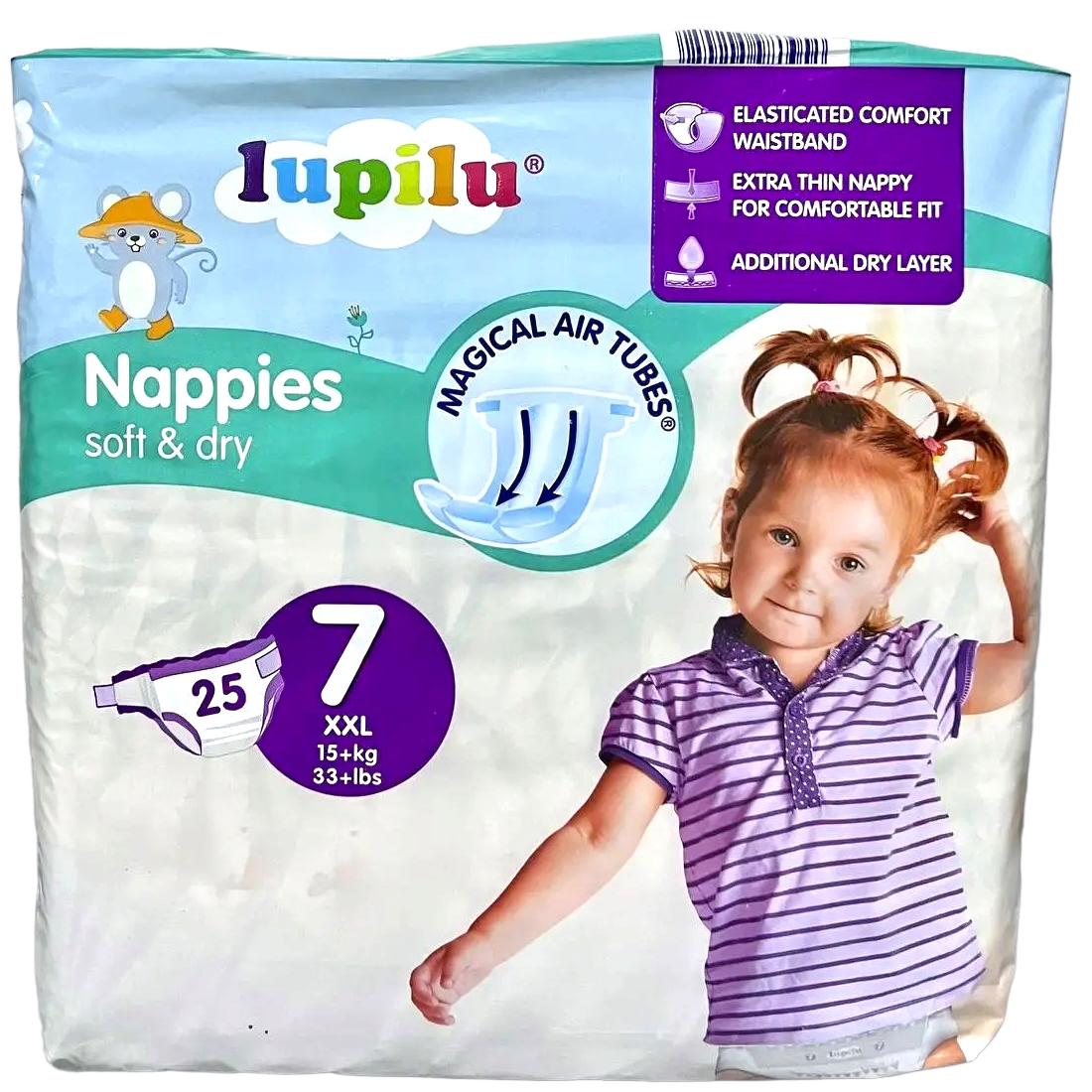 Підгузки Lupilu Soft&Dry 7 15+ кг 25 шт.