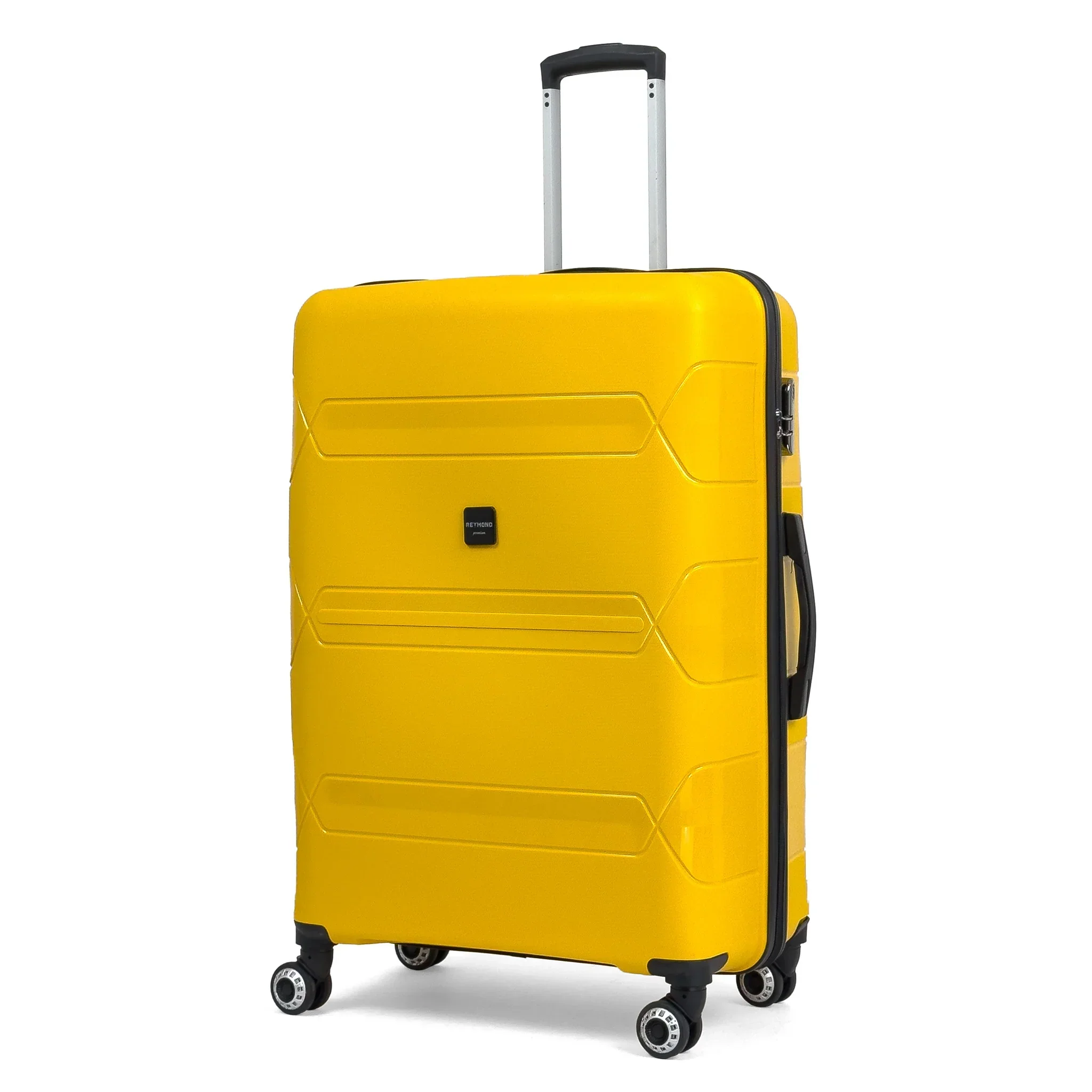 Чемодан Reymond PP009-L полипропилен с расширением на 4-х двойных колесах L 120/10 л - фото 1 Чемодан Reymond PP009-L полипропилен с расширением на 4-х двойных колесах L 120/10 л - фото 1
