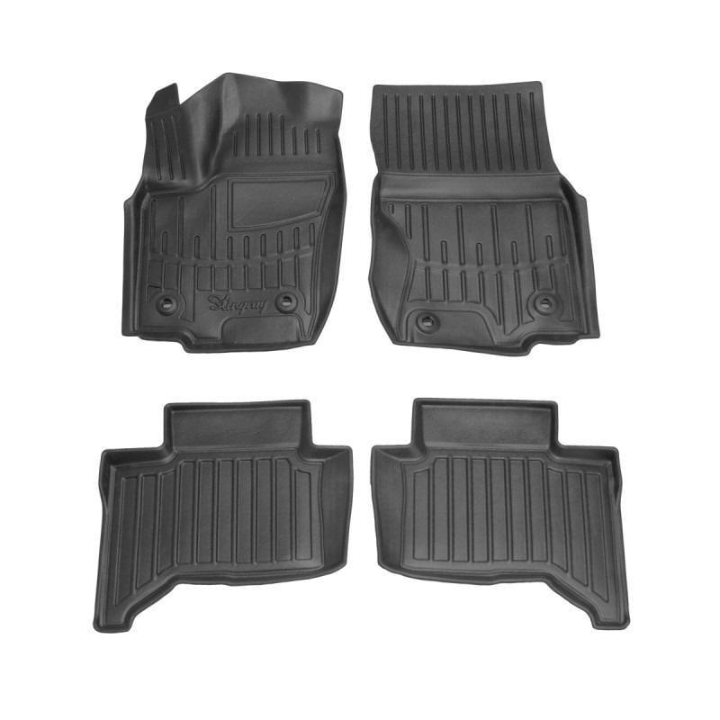 Коврики Stingray 3D для Toyota Land Cruiser Prado 250 полиуретан 4 шт. Черный (157715)