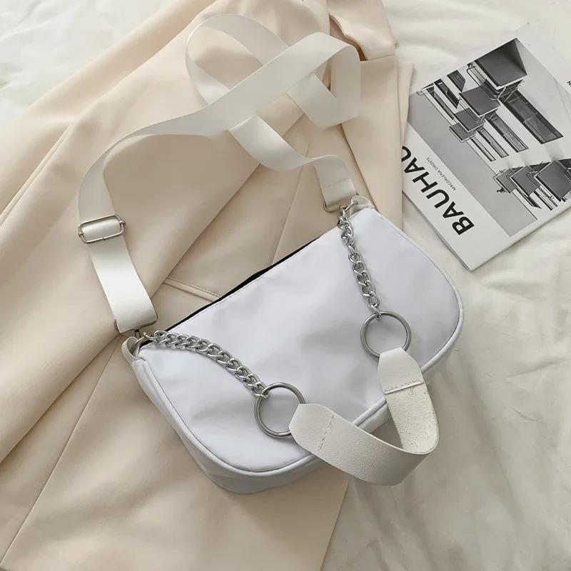 Женская сумка 1032 багет Белый