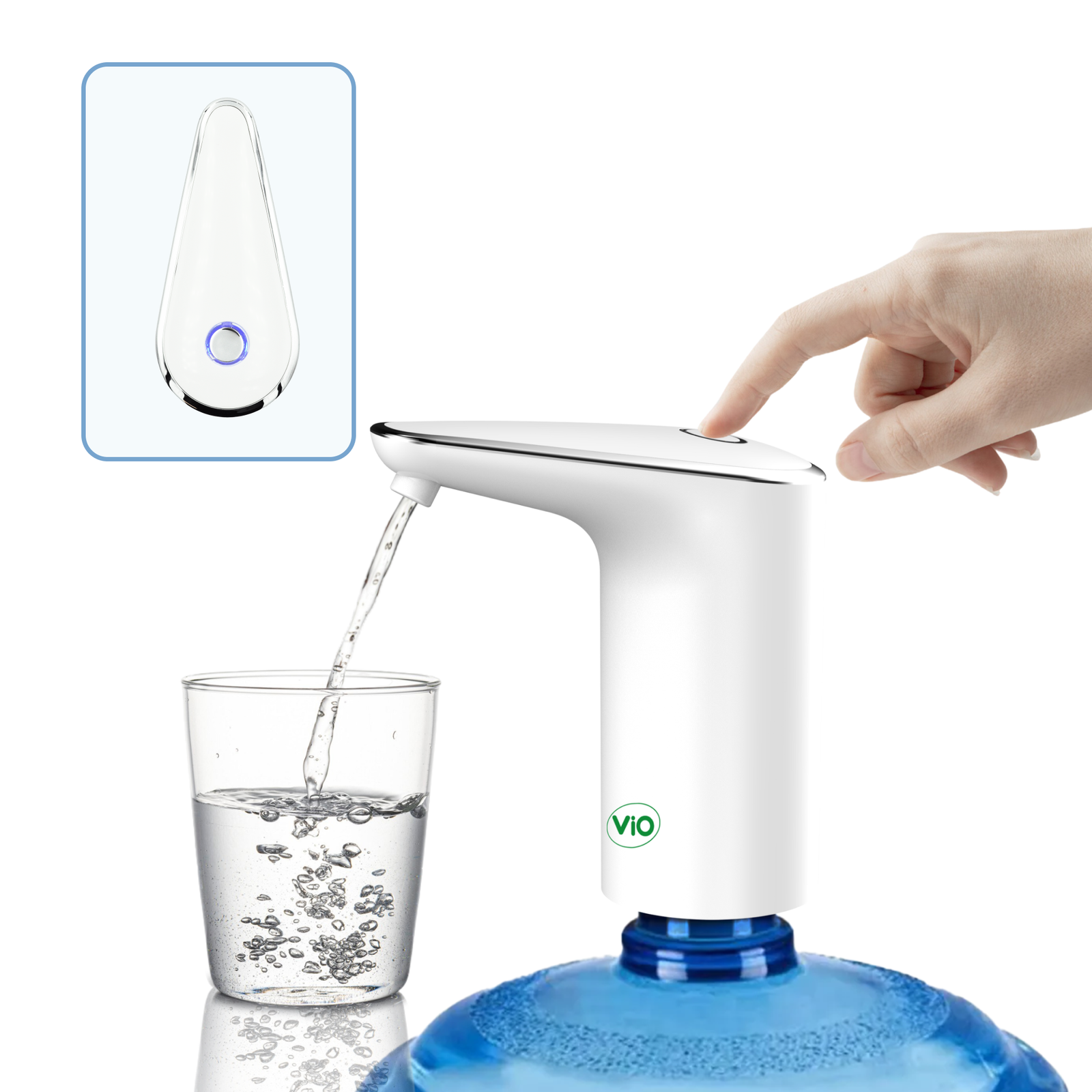 Помпа для воды электрическая VIO E11 Белый (9822) - фото 2 Помпа для воды электрическая VIO E11 Белый (9822) - фото 2