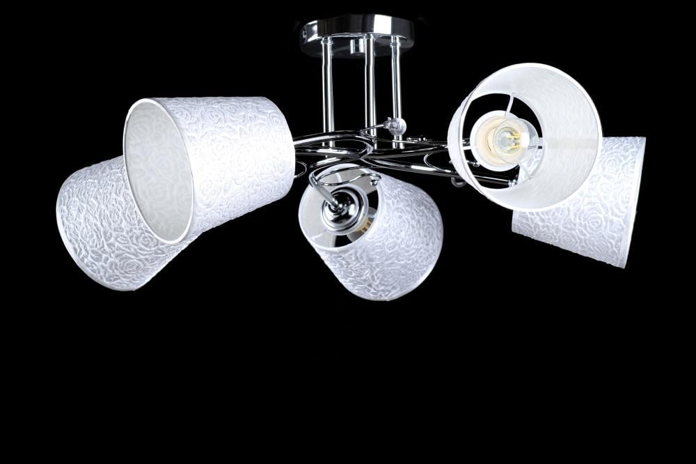 Люстра з плафонами Ray L7498/5 CH (IR006195)