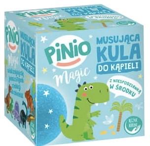Бомбочка для ванны шипучая Pinio Magic с сюрпризом внутри 140 г Голубой