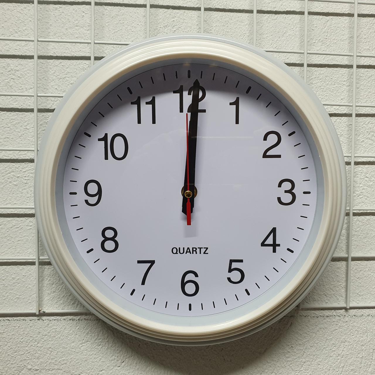 Часы настенные Quartz 2606 White (27261327)