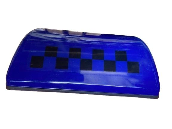 Шашка для таксі на магнітах Синій (26137061)