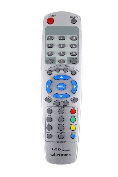 Пульт для телевизора Sitronics LCD1502 (1193)