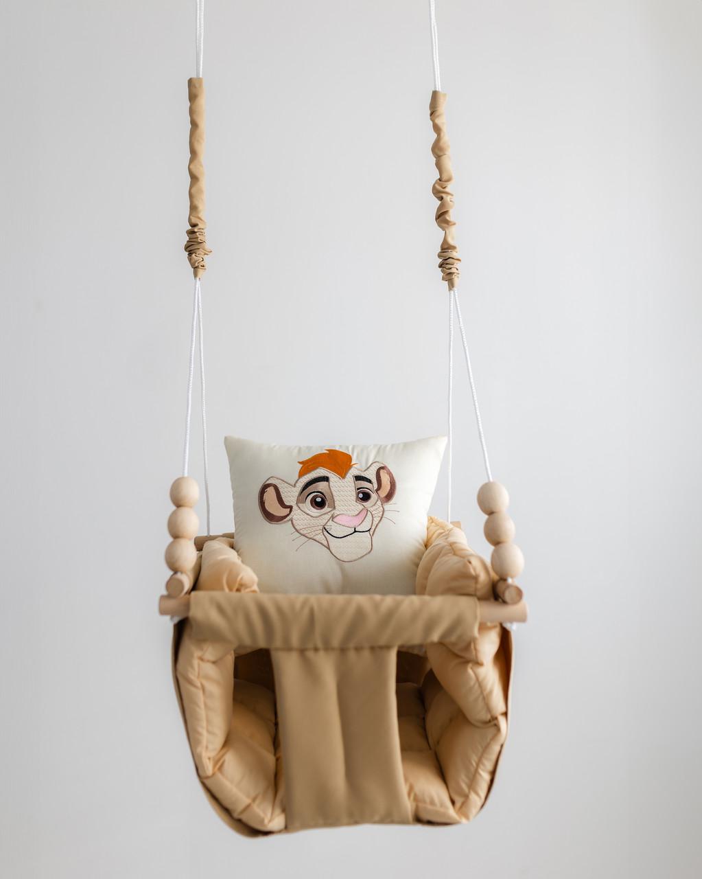 Вігвам для дітей Король Лев з матрацом 150 см та подушками з кошиком - фото 3 Вігвам для дітей Король Лев з матрацом 150 см та подушками з кошиком - фото 3