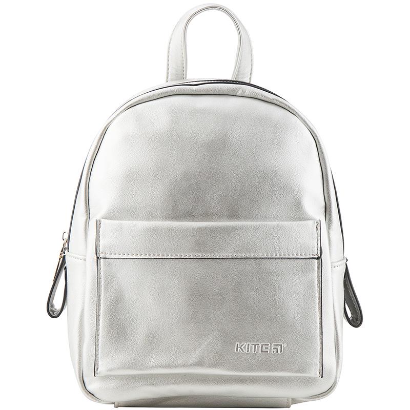 Рюкзак KITE Fashion small 30x22x10 см 6 л Срібний (k18-2544-4 small)