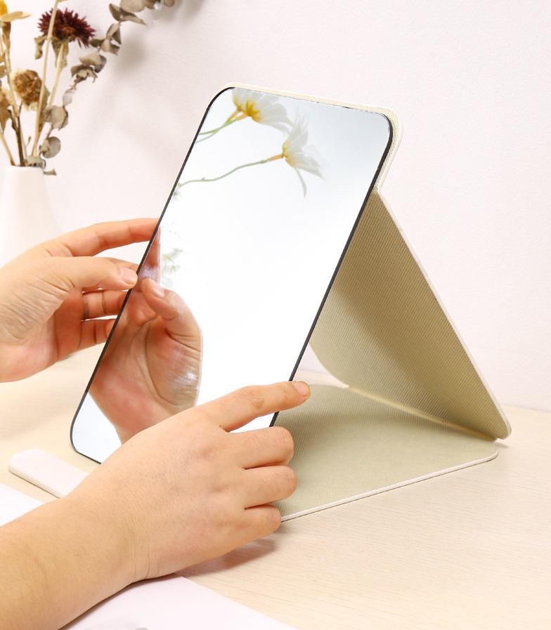 Дзеркало настільне 14515 20,5х15,8 см Молочний (4819625) - фото 5