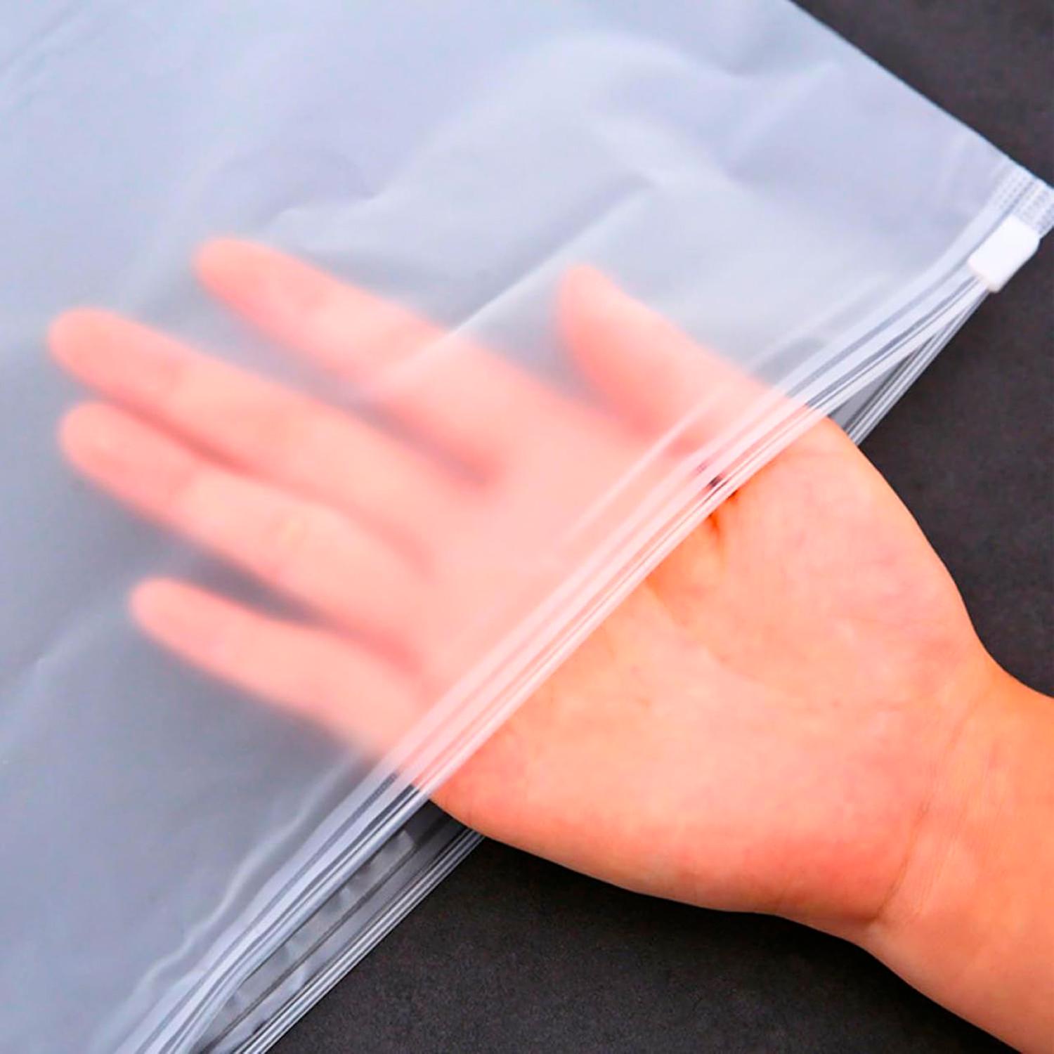 Набір пакетів LoveYouHome для зберігання зі слайдер-замком матовий 20 шт. 25х35 см (59084) - фото 5 Набір пакетів LoveYouHome для зберігання зі слайдер-замком матовий 20 шт. 25х35 см (59084) - фото 5