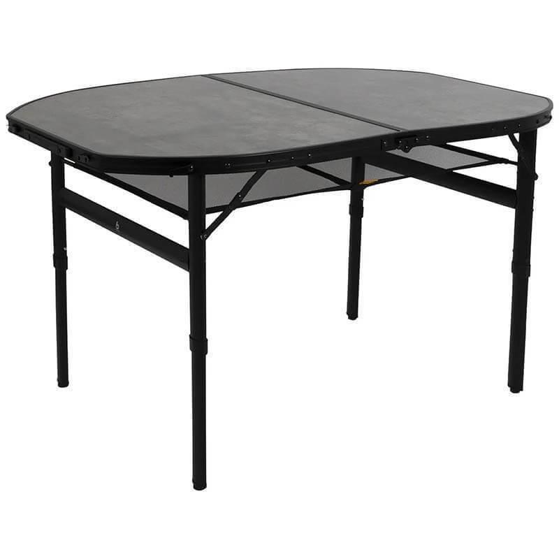 Туристический стол Bo-Camp Northgate Oval 120x80 см Black/Grey (DAS302568)