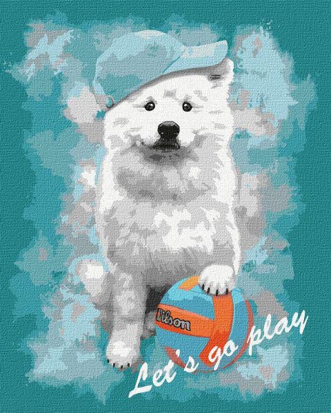 Картина по номерам Идейка Давай поиграем 40x50 см (KHO4180)