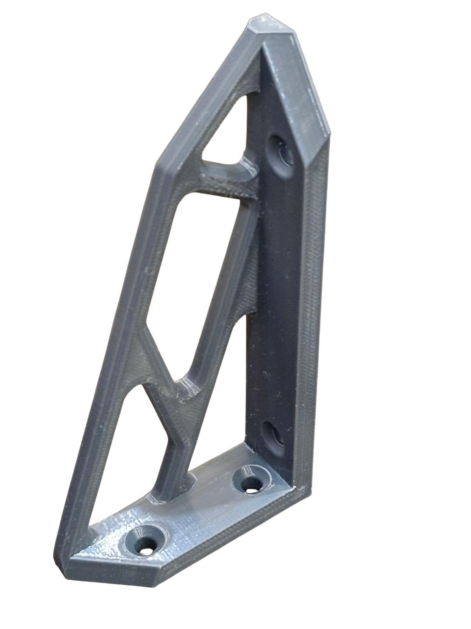 Тримач полиці Модик для полиць глибиною до 180 мм пластик ПЕТ до 20 кг 119х59х20 см 2 шт Білий (101405518) - фото 8 Тримач полиці Модик для полиць глибиною до 180 мм пластик ПЕТ до 20 кг 119х59х20 см 2 шт Білий (101405518) - фото 8