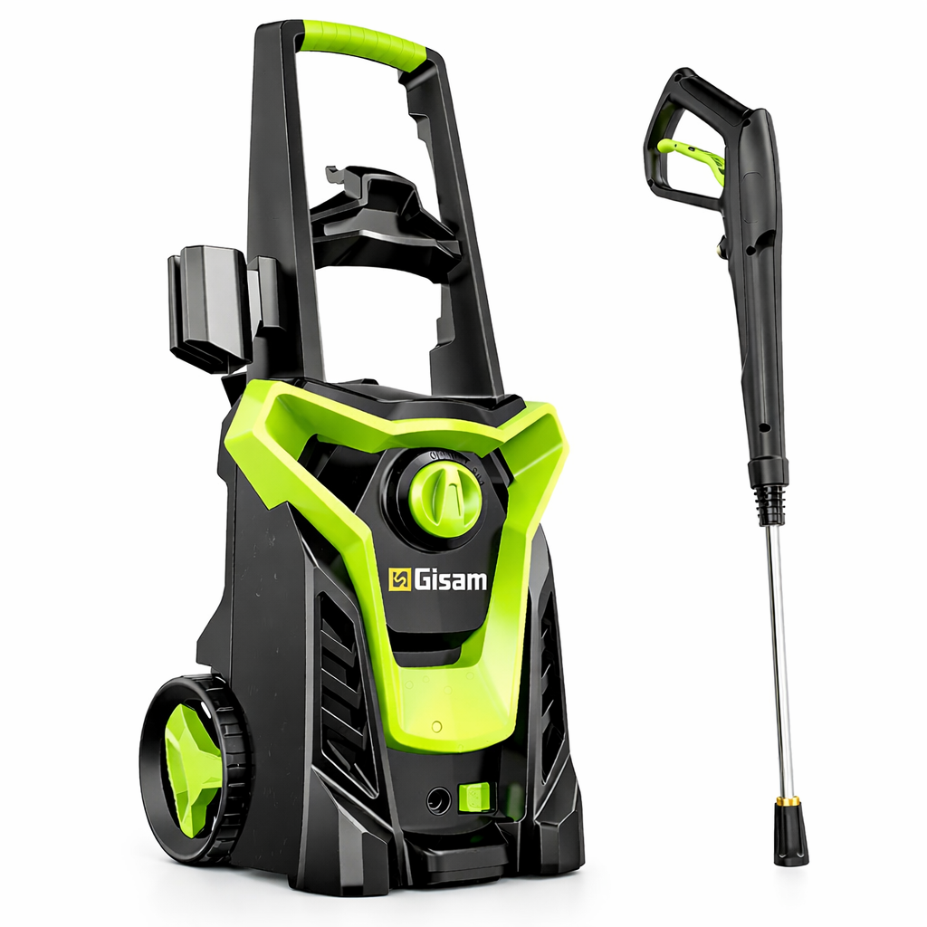 Мийка високого тиску GISAM GL-Q2 2200W 180 Bar з піноутворювачем (33459087) Мийка високого тиску GISAM GL-Q2 2200W 180 Bar з піноутворювачем (33459087)