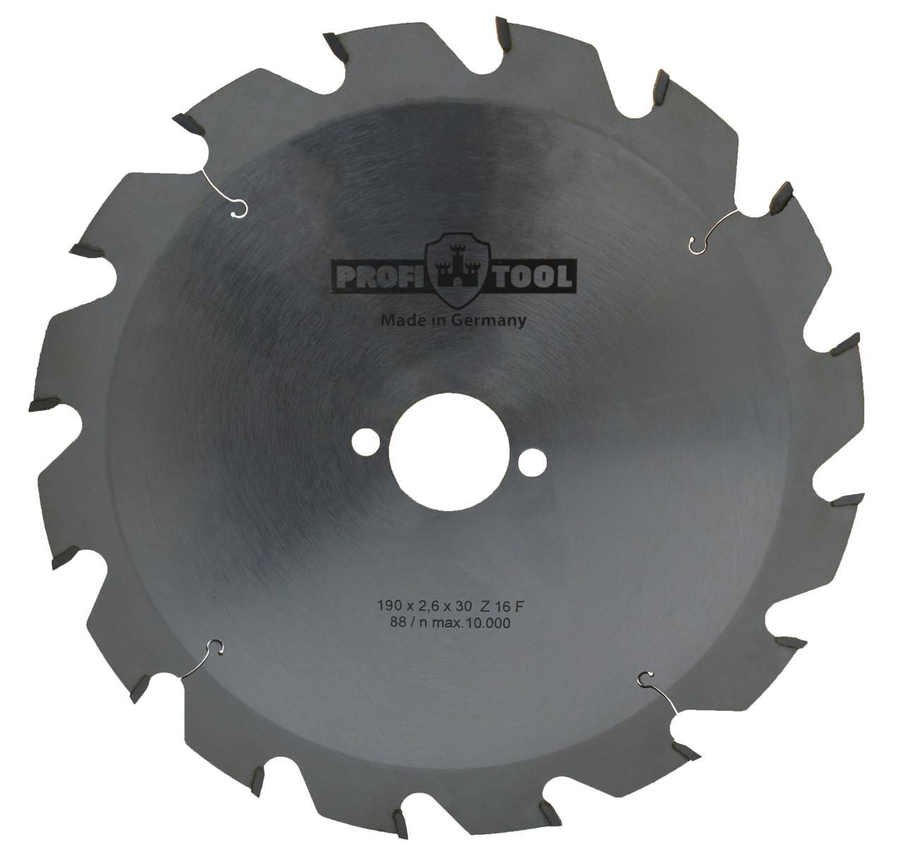 Диск пиляльний PROFITOOL Z 16 F 190х2,6х1,6х30 мм (2119006)
