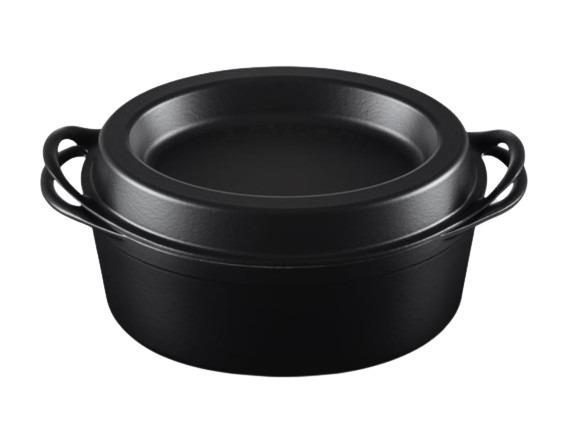 Гусятница Le Creuset 7,2 л Satin Black (25084320000460) - фото 2