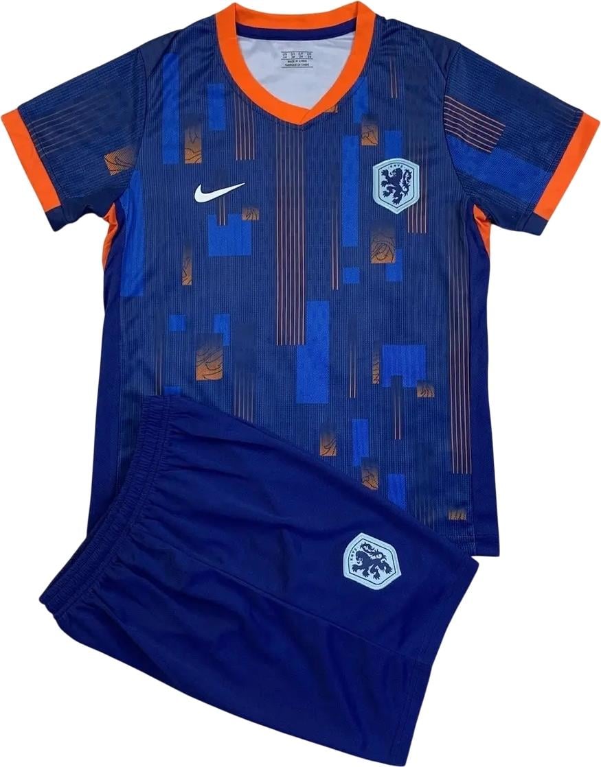 Футбольная форма сборной Нидерландов 2024-2025 выездная L Темно-оранжевый (F0196)