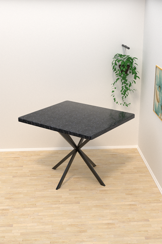 Обеденный стол GRANTORG Stone ST-1049 гранитный Лофт (22718764)