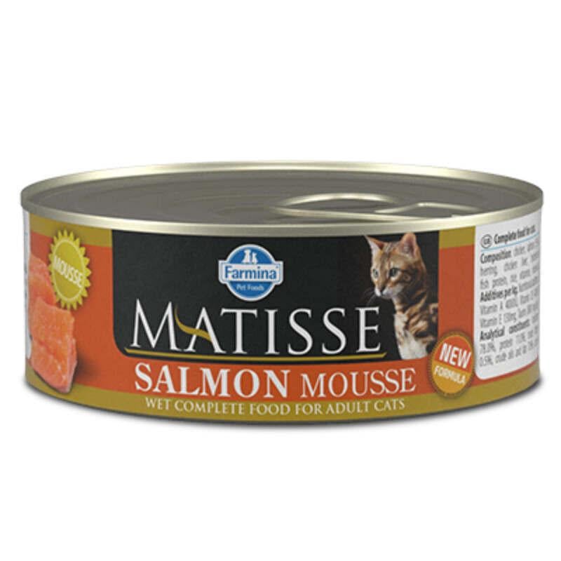 Корм вологий для кішок Farmina MATISSE CAT MOUSSE Salmone з лососем 85 г (50531)