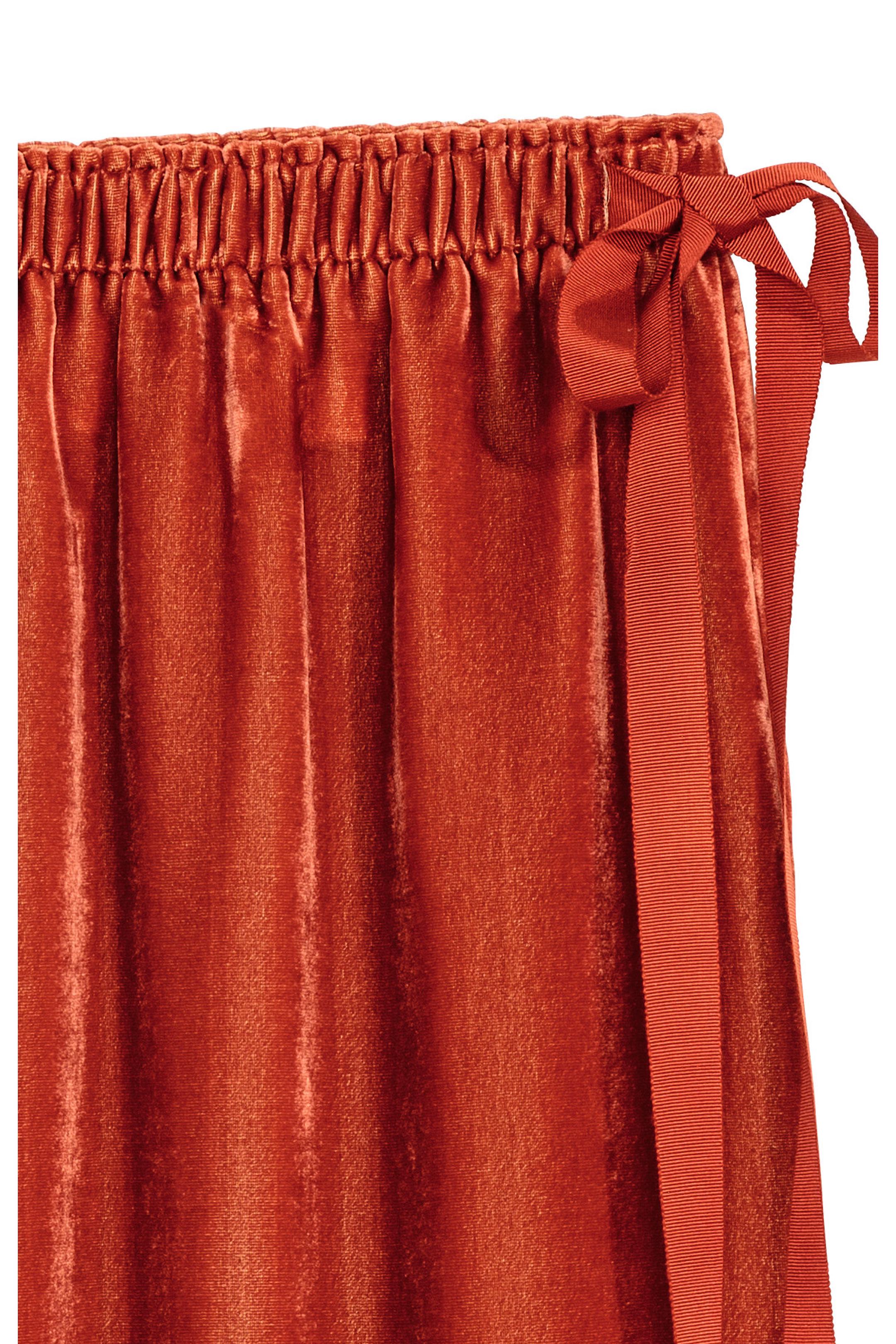 Юбка велюровая р. 36 Терракотовый (5518776RP2) - фото 3