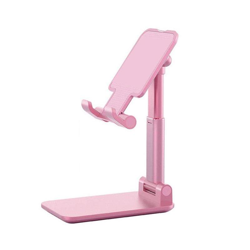 Настільна підставка для телефону/планшета Folding desktop phone stand Рожевий (8576f053)