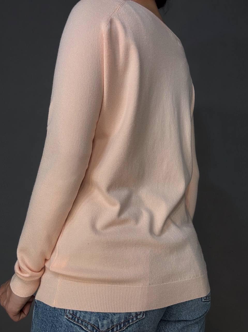 Джемпер жіночий ACCORDDREAM 9377 тонкий светр простий базовий однотонний OS Персиковий (1287) - фото 3 Джемпер жіночий ACCORDDREAM 9377 тонкий светр простий базовий однотонний OS Персиковий (1287) - фото 3