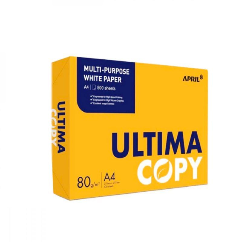 Офісний папір А4 Ultima Copy 80 г/м² 5 шт. х 500 аркушів Білий (0007)