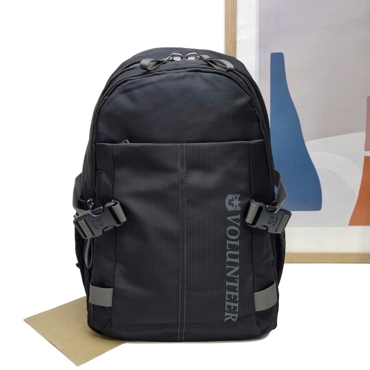 Рюкзак Volunteer молодіжний поліестер Чорний (1804-01 black)