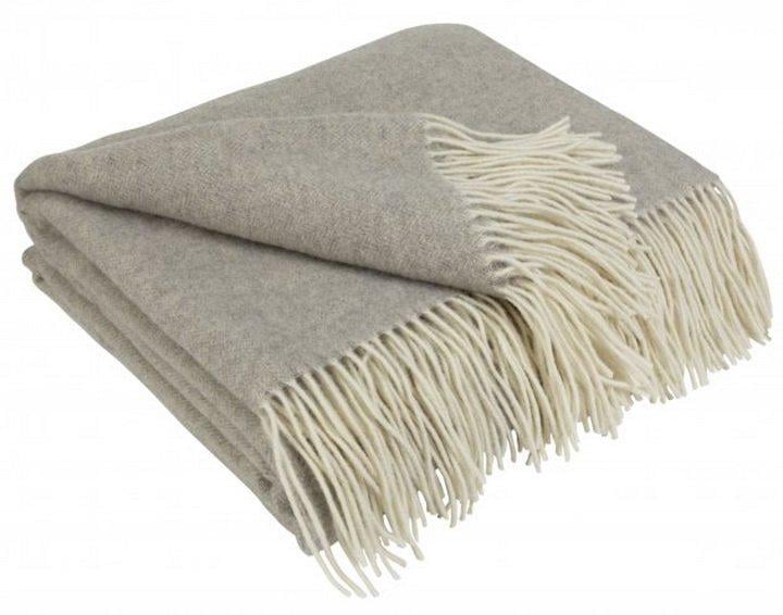 Плед кашемировый Love you 140х200 Светло-бежевый (143458)