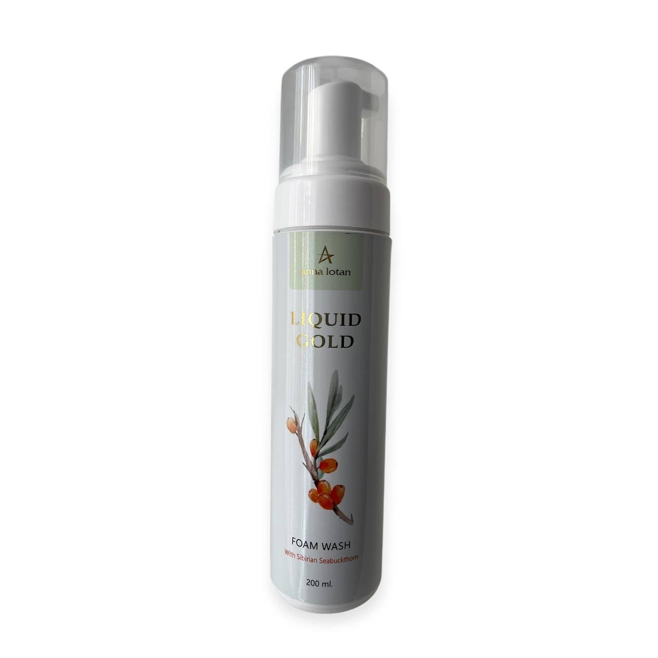 Пінка для очищення обличчя з обліпихою Anna Lotan Liquid Gold 200 мл (AL0071)