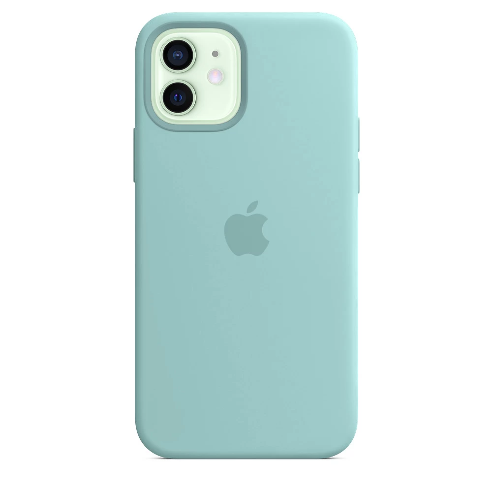 Силиконовый Чехол Накладка Silicone Case для iPhone 12/12 Pro Sky Blue