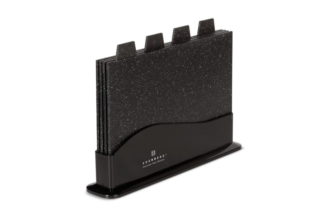 Набор кухонных досок Edenberg EB-11983 4 шт. с подставкой (15157530) - фото 5 Набор кухонных досок Edenberg EB-11983 4 шт. с подставкой (15157530) - фото 5