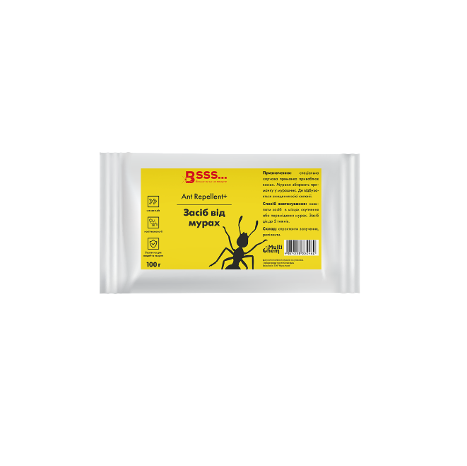 Засіб від мурах Ant Repellent+ порошок 100 г (26738106)
