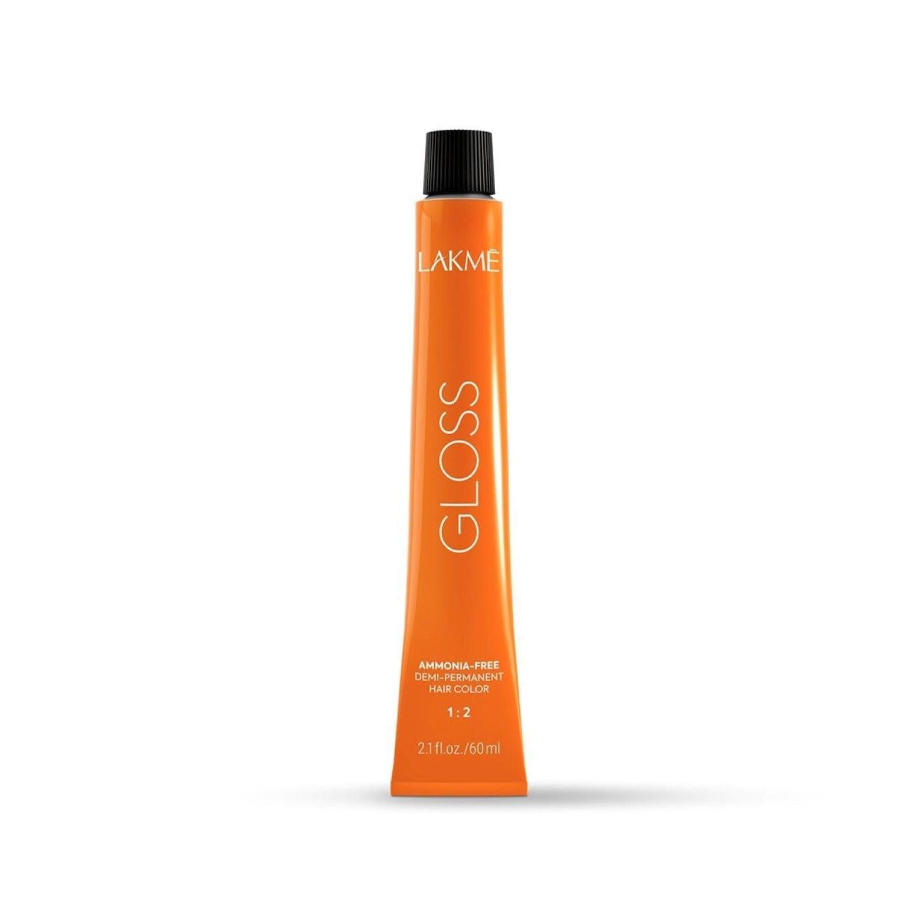 Крем-краска тонирующая для волос без аммиака Lakme Gloss Color Rinse 5/60 Светло-каштановый коричневый 60 мл