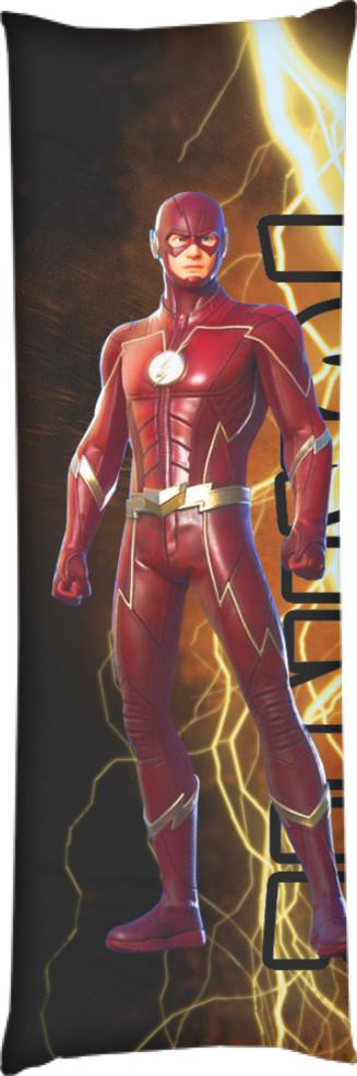 Подушка дакімакура Flash Fortnite 50х150 см (13545772)