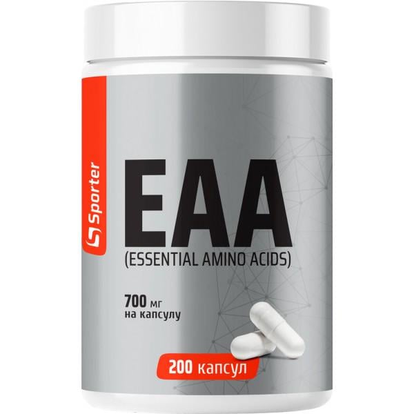 Амінокислоти Sporter Essential Amino 700 мг 200 кап.