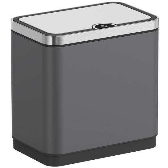 Мусорное ведро сенсорное KOER TC-020212-07 KR5585 с крышкой 12 л Графитовый (270657)