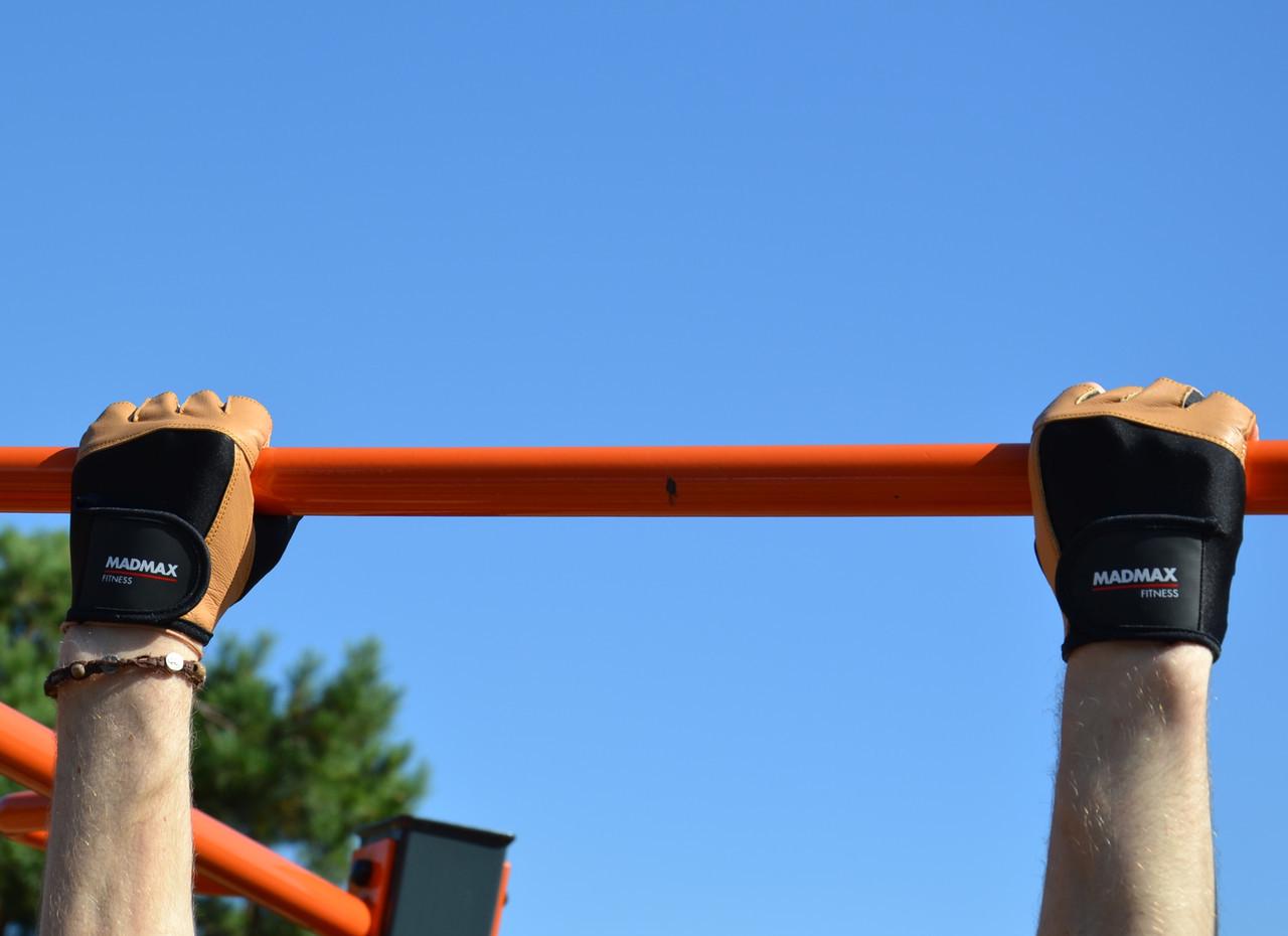 Перчатки для фитнеса MadMax MFG-444 Fitness XXL Brown (A-012616) - фото 10 Перчатки для фитнеса MadMax MFG-444 Fitness XXL Brown (A-012616) - фото 10