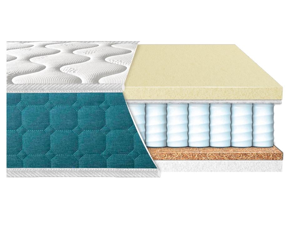 Матрас ортопедический Eurosleep FRESH MEMORY COCOS 120x200 см (1677855590)