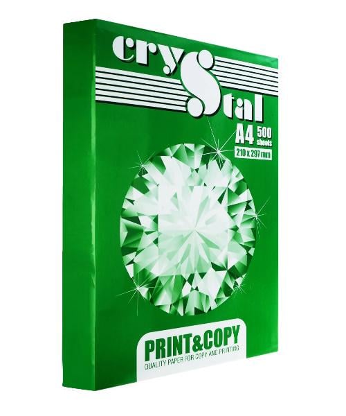 Папір офісний CRYSTAL А4 80 г/м2 500 аркушів (98409)